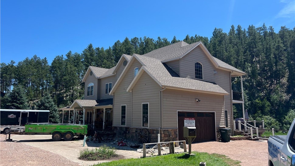 Roofing, Siding Project in Rapid City, SD by Built Right Roofing & Construction