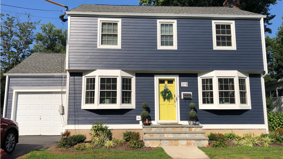 Siding Project in West Hartford, CT by Burr Roofing, Siding & Windows