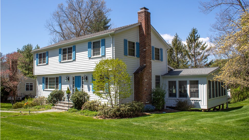 Siding, Windows Project in New Canaan, CT by Burr Roofing, Siding & Windows