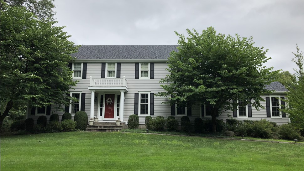 Siding Project in New Canaan, CT by Burr Roofing, Siding & Windows