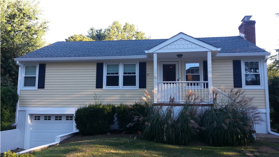 Siding Project in Norwalk, CT by Burr Roofing, Siding & Windows