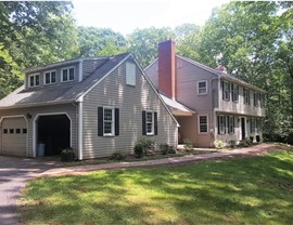 Siding Project in Woodbridge, CT by Burr Roofing, Siding & Windows