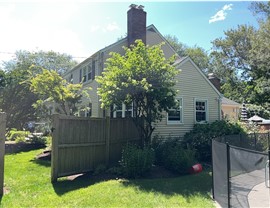 Doors, Gutters, Portico, Roofing, Siding, Windows Project in Fairfield, CT by Burr Roofing, Siding & Windows