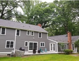 Siding Project in Woodbridge, CT by Burr Roofing, Siding & Windows