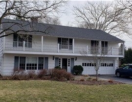 Gutters, Siding, Windows Project in New Canaan, CT by Burr Roofing, Siding & Windows