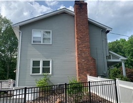 Gutters, Siding, Windows Project in Northford, CT by Burr Roofing, Siding & Windows