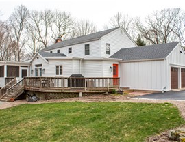 Gutters, Siding, Windows Project in Wilton, CT by Burr Roofing, Siding & Windows