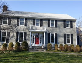 Siding Project in New Canaan, CT by Burr Roofing, Siding & Windows