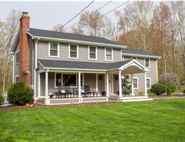 Gutters, Siding, Windows Project in Northford, CT by Burr Roofing, Siding & Windows