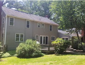 Siding Project in Woodbridge, CT by Burr Roofing, Siding & Windows