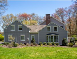 Siding, Windows Project in New Canaan, CT by Burr Roofing, Siding & Windows