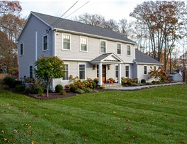 Doors, Portico, Roofing, Siding, Windows Project in Danbury, CT by Burr Roofing, Siding & Windows