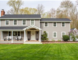 Gutters, Siding, Windows Project in Northford, CT by Burr Roofing, Siding & Windows