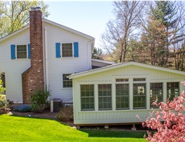 Siding, Windows Project in New Canaan, CT by Burr Roofing, Siding & Windows