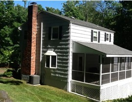 Siding Project in Wilton, CT by Burr Roofing, Siding & Windows