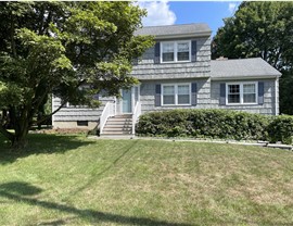 Portico, Siding, Windows Project in Stamford, CT by Burr Roofing, Siding & Windows