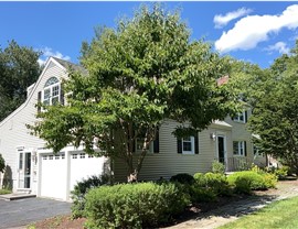 Doors, Gutters, Portico, Roofing, Siding, Windows Project in Fairfield, CT by Burr Roofing, Siding & Windows