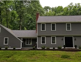 Siding Project in Woodbridge, CT by Burr Roofing, Siding & Windows