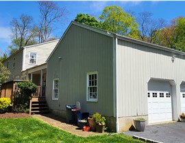 Gutters, Porches, Portico, Roofing, Siding, Windows Project in Westport, CT by Burr Roofing, Siding & Windows