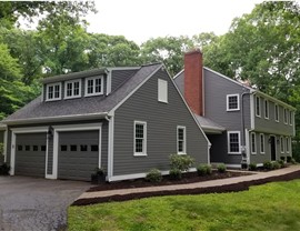 Siding Project in Woodbridge, CT by Burr Roofing, Siding & Windows