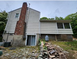 Gutters, Siding, Windows Project in Wilton, CT by Burr Roofing, Siding & Windows