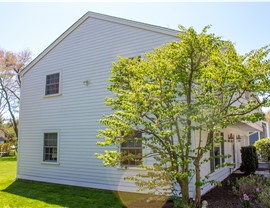 Gutters, Siding, Windows Project in New Canaan, CT by Burr Roofing, Siding & Windows