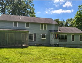 Doors, Gutters, Portico, Roofing, Siding, Windows Project in New Canaan, CT by Burr Roofing, Siding & Windows