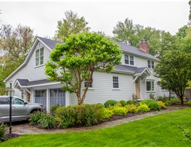 Doors, Gutters, Portico, Roofing, Siding, Windows Project in Fairfield, CT by Burr Roofing, Siding & Windows