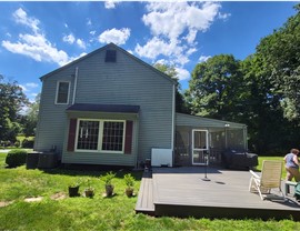 Doors, Gutters, Portico, Roofing, Siding, Windows Project in New Canaan, CT by Burr Roofing, Siding & Windows