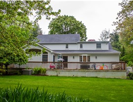 Doors, Gutters, Portico, Roofing, Siding, Windows Project in Fairfield, CT by Burr Roofing, Siding & Windows