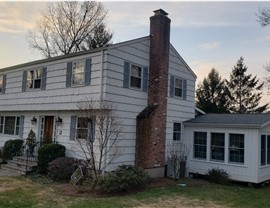 Siding, Windows Project in New Canaan, CT by Burr Roofing, Siding & Windows