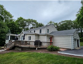 Gutters, Siding, Windows Project in Wilton, CT by Burr Roofing, Siding & Windows