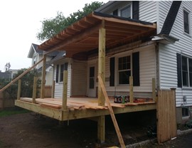 Decks, Siding Project in Fairfield, CT by Burr Roofing, Siding & Windows