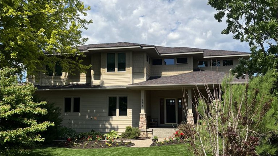 Gutters, Roof Replacement Project in Northfield, MN by Capital Construction LLC