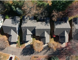 Gutters, Multi-Family Roofing, Roof Replacement, Storm Restoration Project in Northfield, MN by Capital Construction LLC