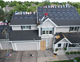 Gutters, Roof Replacement, Storm Restoration Project in Apple Valley, MN by Capital Construction LLC