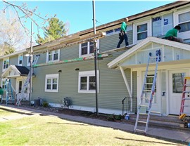 Gutters, Multi-Family Roofing, Siding Project in Duluth, MN by Capital Construction LLC