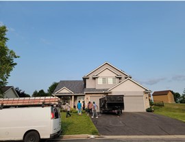 Roof Replacement, Siding, Storm Restoration Project in Lonsdale, MN by Capital Construction LLC