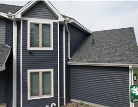 Gutters, Siding Project in Burnsville, MN by Capital Construction LLC