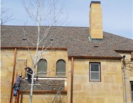 Gutters, Roof Replacement Project in Faribault, MN by Capital Construction LLC