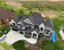 Roof Repair, Roof Replacement, Storm Restoration Project in Medina, MN by Capital Construction LLC