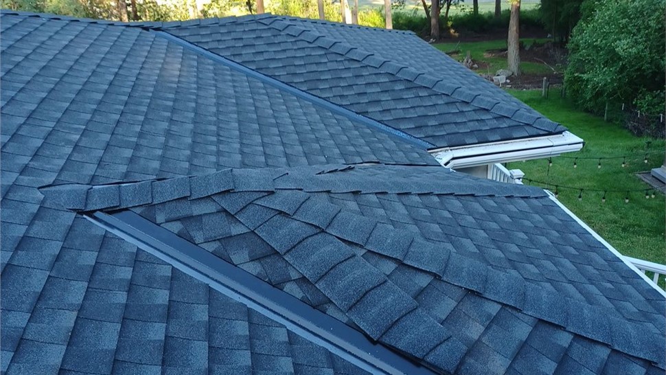 Completed roof replacement with GAF UHDZ shingles in Oak Harbor Washington