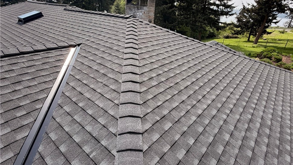 GAF UHDZ roof replacement on Penn Cove Road Oak Harbor WA