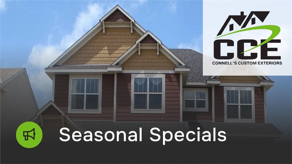 Seasonal Specials on Exterior Home Improvements