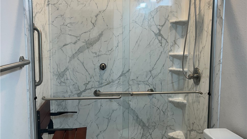Remodel, Showers Project in Milton, Florida by Clear Choice Bath