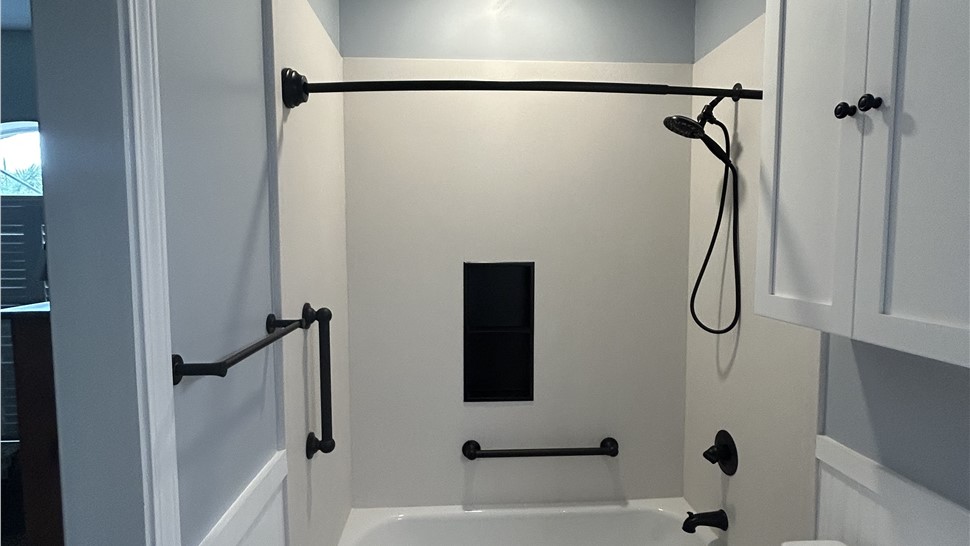 Bathtubs, Roll-In Shower, Showers Project in Pensacola, Florida by Clear Choice Bath