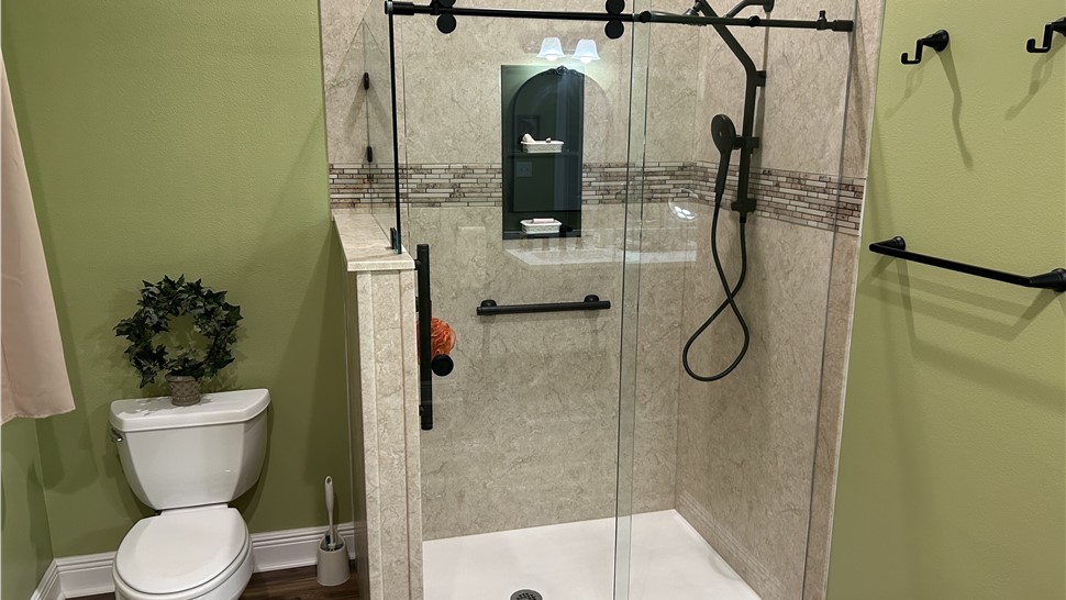 Remodel, Showers Project in Foley, Alabama by Clear Choice Bath