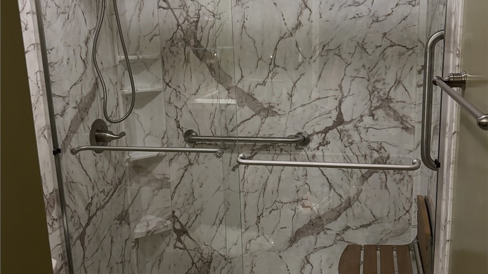 Showers Project in Pensacola, FL by Clear Choice Bath