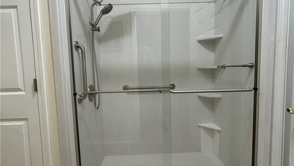 Showers Project in Elberta, Alabama by Clear Choice Bath