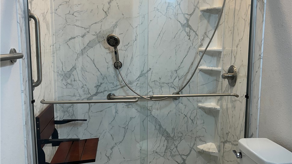Remodel, Showers Project in Milton, Florida by Clear Choice Bath